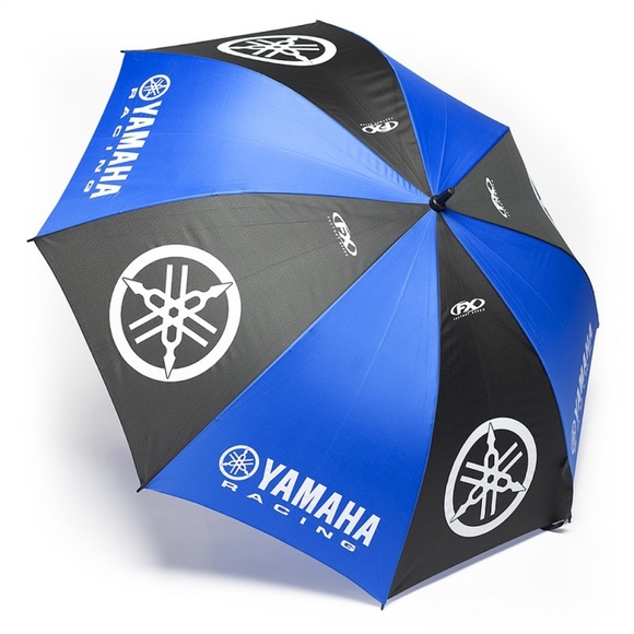 COPY - Yamaha Tuning Fork 62in. Umbrella Race Fan - Picture 1 of 1